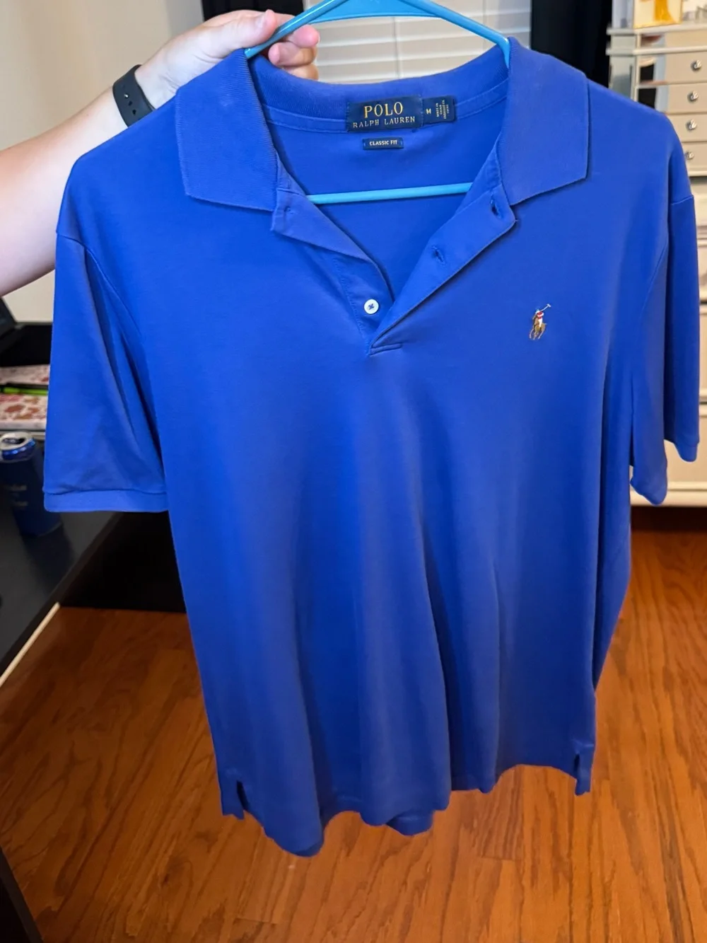 Ralph Lauren Polo Shirt in Royal Blue with Embroidered Pony